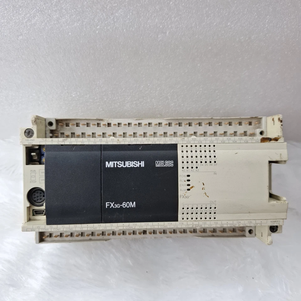 COSMETIC DAMAGED MITSUBISHI FX3G-60MR/ES-A PROGRAMMABLE CONTROLLER FX3G60MRESA
